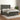 Pat box spring cu saltea, gri închis, 140x200 cm, catifea