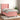 Pat box spring cu saltea, roz, 100x200 cm, catifea