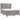 Pat box spring cu saltea, gri deschis, 140x190 cm, catifea