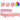 Pat continental cu saltea & LED, roz, 200x200 cm, catifea