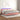 Pat continental cu saltea & LED, roz, 200x200 cm, catifea