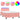 Pat continental cu saltea & LED, roz, 120x200 cm, catifea