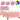 Pat continental cu saltea & LED, roz, 80x200 cm, catifea