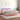 Pat continental cu saltea & LED, roz, 180x200 cm, catifea