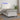 Pat cu arcuri, cu saltea și LED, alb, 100x200 cm, piele eco