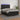 Pat box spring cu saltea, negru, 140x190 cm, piele ecologică