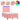 Pat continental cu saltea & LED, roz, 120x200 cm, catifea