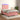 Pat continental cu saltea & LED, roz, 120x200 cm, catifea