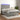 Pat continental cu saltea și LED gri deschis 140x190 cm catifea