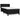 Pat box spring cu saltea, negru, 90x190 cm, textil