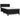 Pat box spring cu saltea, negru, 90x200 cm, textil