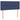 Pat box spring cu saltea, albastru, 100x200 cm, textil