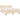 Pat box spring cu saltea, crem, 140x200 cm, textil