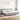 Pat box spring cu saltea, gri deschis, 200x200 cm, textil