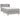 Pat box spring cu saltea, gri deschis, 100x200 cm, textil