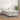Pat box spring cu saltea, alb, 90x200 cm, piele ecologică