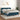 Pat box spring cu saltea, albastru închis, 140x190 cm, catifea