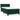 Pat box spring cu saltea, verde închis, 80x200 cm, catifea