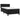 Pat box spring cu saltea, negru, 90x190 cm, catifea