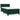 Pat box spring cu saltea, verde închis, 90x190 cm, catifea