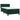 Pat box spring cu saltea, verde închis, 90x190 cm, catifea