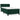 Pat box spring cu saltea, verde închis, 100x200 cm, catifea