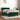 Pat box spring cu saltea, verde închis, 100x200 cm, catifea