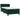 Pat box spring cu saltea, verde închis, 90x190 cm, catifea