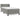 Pat box spring cu saltea, gri deschis, 90x200 cm, catifea