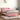 Pat box spring cu saltea, roz, 80x200 cm, catifea