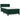 Pat box spring cu saltea, verde închis, 90x190 cm, catifea