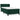 Pat box spring cu saltea, verde închis, 100x200 cm, catifea