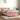 Pat box spring cu saltea, roz, 100x200 cm, catifea