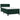 Pat box spring cu saltea, verde închis, 90x200 cm, catifea