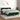 Pat box spring cu saltea, verde închis, 140x200 cm, catifea