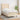 Pat box spring cu saltea, crem, 90x190 cm, textil