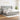 Pat box spring cu saltea, gri deschis, 200x200 cm, textil