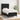 Pat box spring cu saltea, negru, 90x190 cm, textil