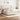 Pat box spring cu saltea, crem, 160x200 cm, material textil