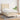 Pat box spring cu saltea, crem, 90x200 cm, textil