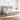 Pat box spring cu saltea, gri deschis, 200x200 cm, textil
