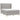 Pat box spring cu saltea, gri deschis, 140x190 cm, textil