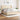 Pat box spring cu saltea, crem, 160x200 cm, material textil