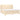 Pat box spring cu saltea, crem, 200x200 cm, textil