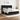 Pat box spring cu saltea, negru, 160x200 cm, textil