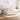 Pat box spring cu saltea, crem, 160x200 cm, material textil