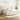 Pat box spring cu saltea, crem, 200x200 cm, textil