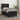 Pat box spring cu saltea, negru, 90x200 cm, piele ecologică