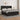 Pat box spring cu saltea, negru, 180x200 cm, piele ecologică