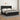 Pat box spring cu saltea, negru, 180x200 cm, piele ecologică
